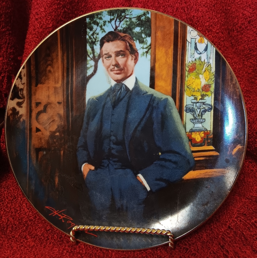 Vintage Gone With The Wind Collectors Plate